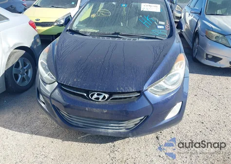 2012 Hyundai Elantra Limited z USA, uszkodzony, nr VIN 5NPDH4AE3CH111600